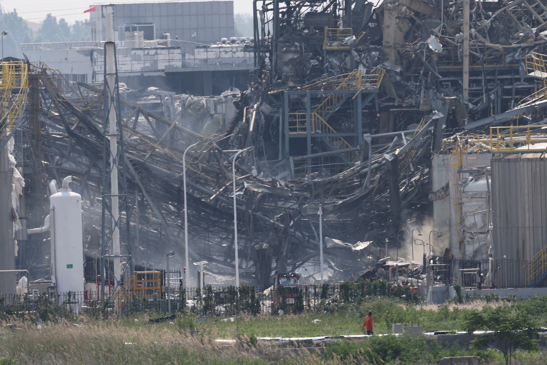 山東高密化工廠發(fā)生爆炸