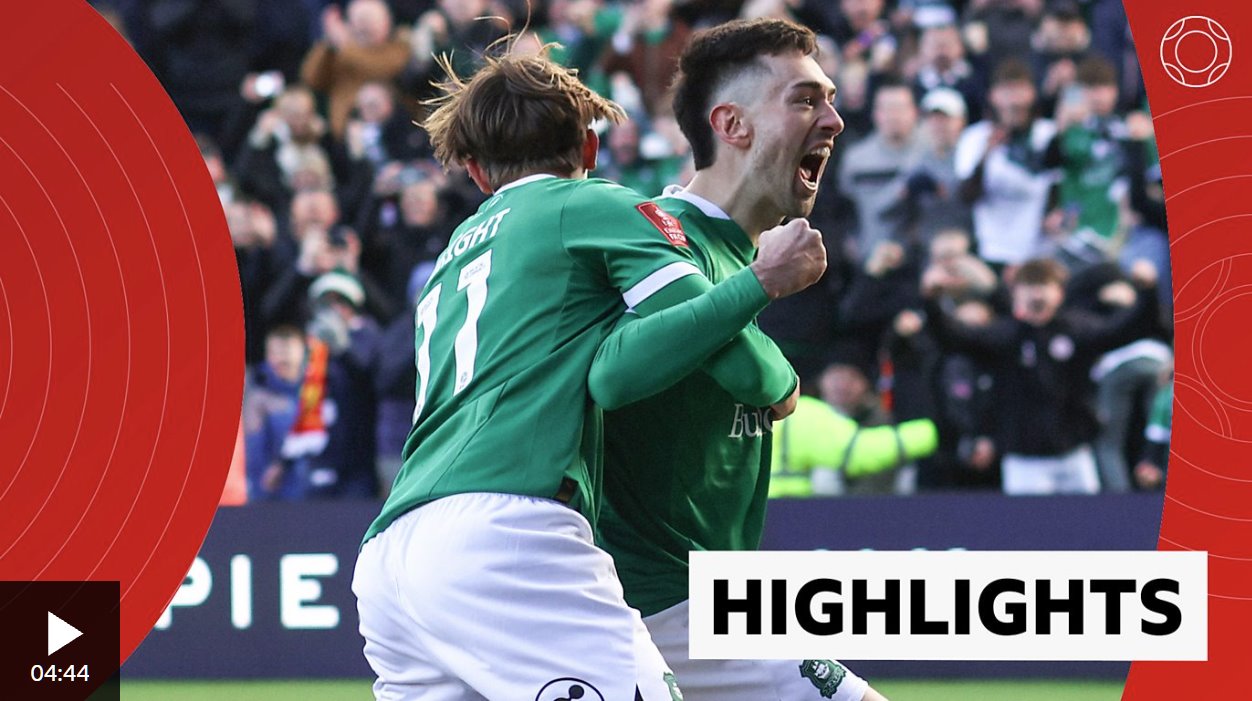 重溫米隆&middot;穆斯利克最輝煌的一天，普利茅斯隊在足總杯中擊敗利物浦隊