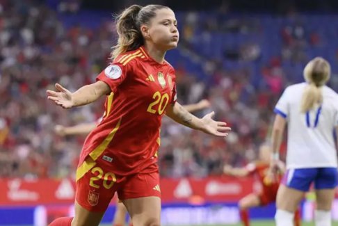 歐洲女子國家聯賽甲級聯賽西班牙2-1英格蘭