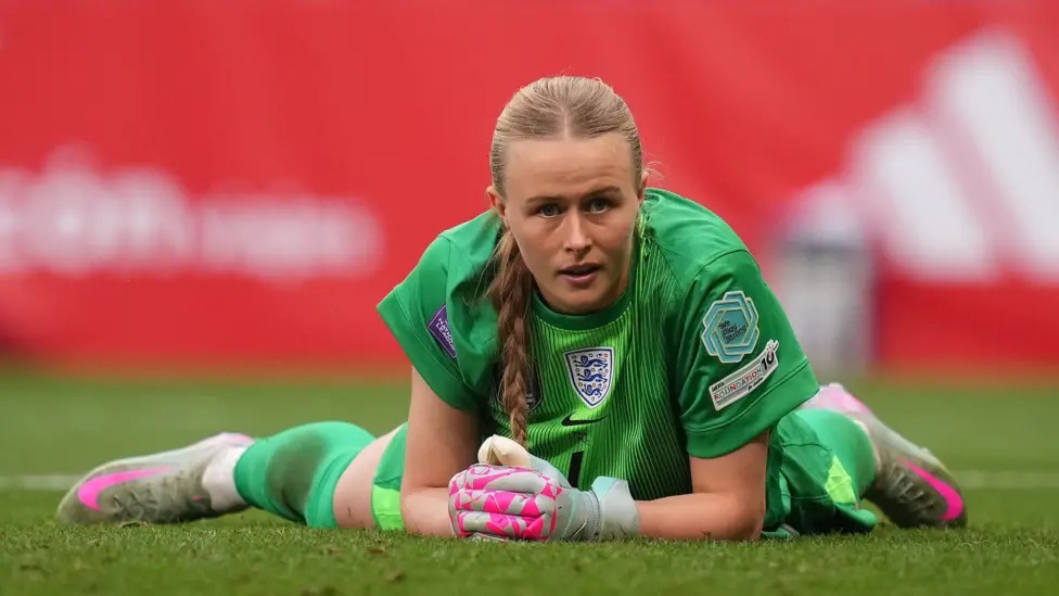 英格蘭門將漢娜&middot;漢普頓