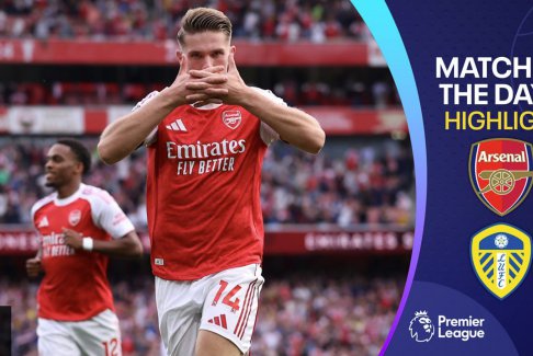 英超聯(lián)賽阿森納5-0利茲聯(lián)