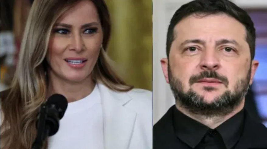 澤連斯基感謝梅拉尼婭&middot;特朗普給普京寫和平信