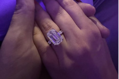 迪拜公主謝赫·瑪哈拉分享她價值110萬美元的訂婚戒