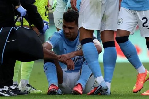 曼城中場球員羅德里又受傷了 主教練瓜迪奧拉不確定