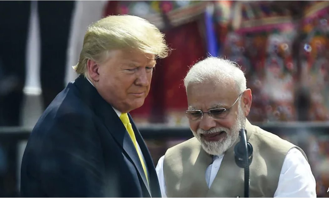 印度總理與特朗普未就美國總統(tǒng)的石油主張進行通話