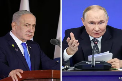 內(nèi)塔尼亞胡與普京討論中東問題