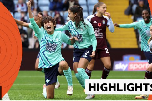 女子超級聯(lián)賽阿斯頓維拉1-3倫敦城女獅
