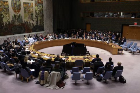 聯(lián)合國(guó)安理會(huì)通過(guò)美國(guó)關(guān)于加沙和平計(jì)劃的決議