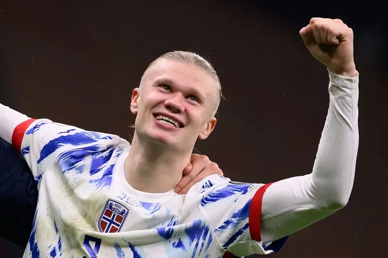 哈蘭德本賽季表現(xiàn)非常好