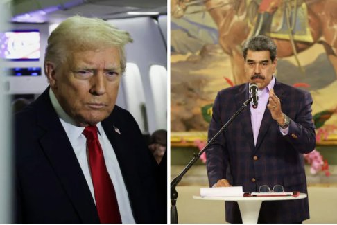 特朗普與委內(nèi)瑞拉總統(tǒng)馬杜羅通話