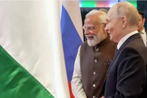 普京稱正在制定烏克蘭計劃 莫迪表示站在和平一邊