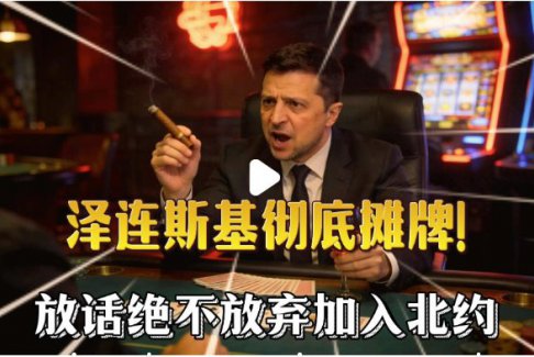 澤連斯基：烏克蘭不會(huì)放棄加入北約