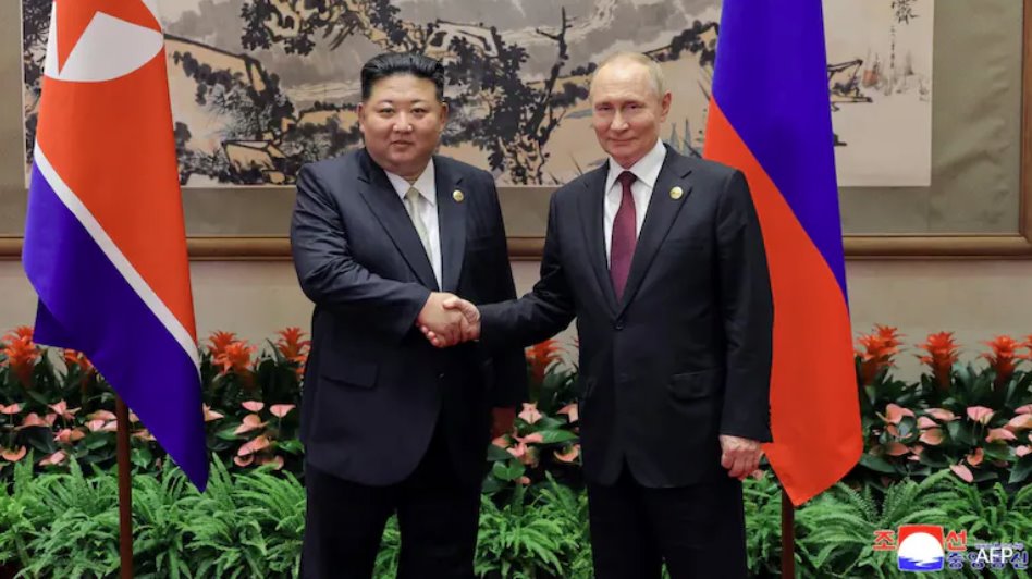 金正恩在下令加大導(dǎo)彈生產(chǎn)力度的第二天，就向普京發(fā)去了新年問候。