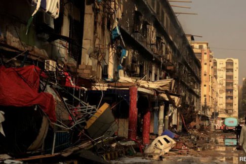 巴基斯坦購(gòu)物中心火災(zāi)死亡人數(shù)升至61人