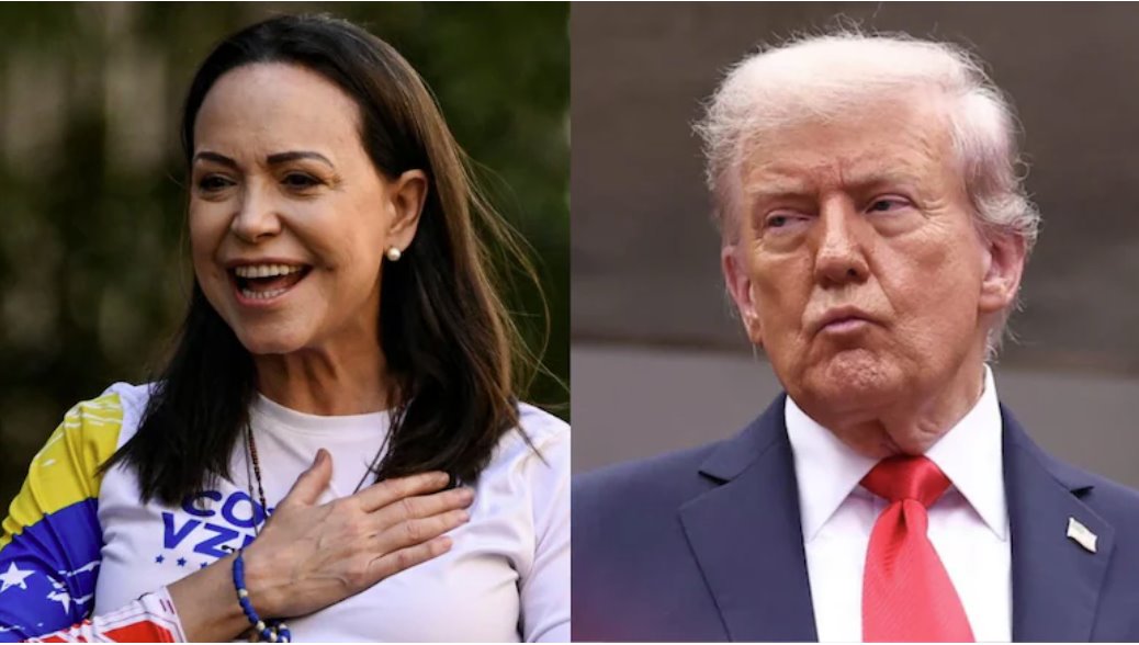 特朗普：瑪麗亞&middot;馬查多&ldquo;人很好，但缺乏尊重&rdquo;將執(zhí)掌委內(nèi)瑞拉。