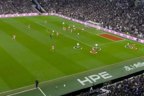 熱刺擋不住阿森納的進(jìn)攻