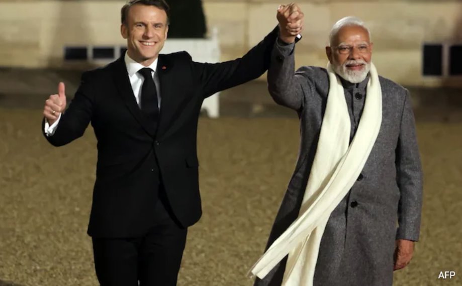 這將是馬克龍應(yīng)印度總理莫迪的邀請(qǐng)第四次訪問(wèn)印度