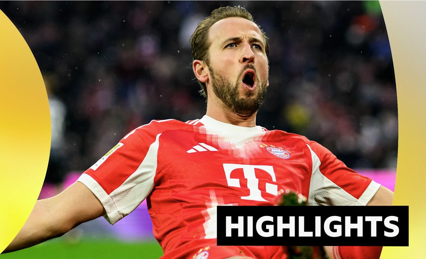 凱恩梅開二度,擴大拜仁在德甲聯(lián)賽中的領先優(yōu)勢。