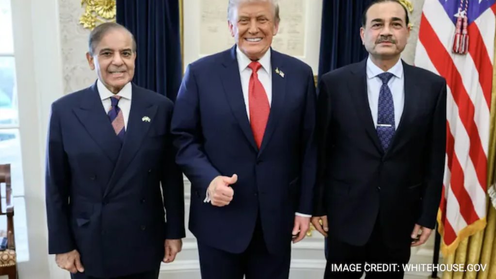 特朗普贊揚(yáng)了巴基斯坦軍事參謀長阿西姆&middot;穆尼爾元帥和總理謝赫巴茲&middot;謝里夫