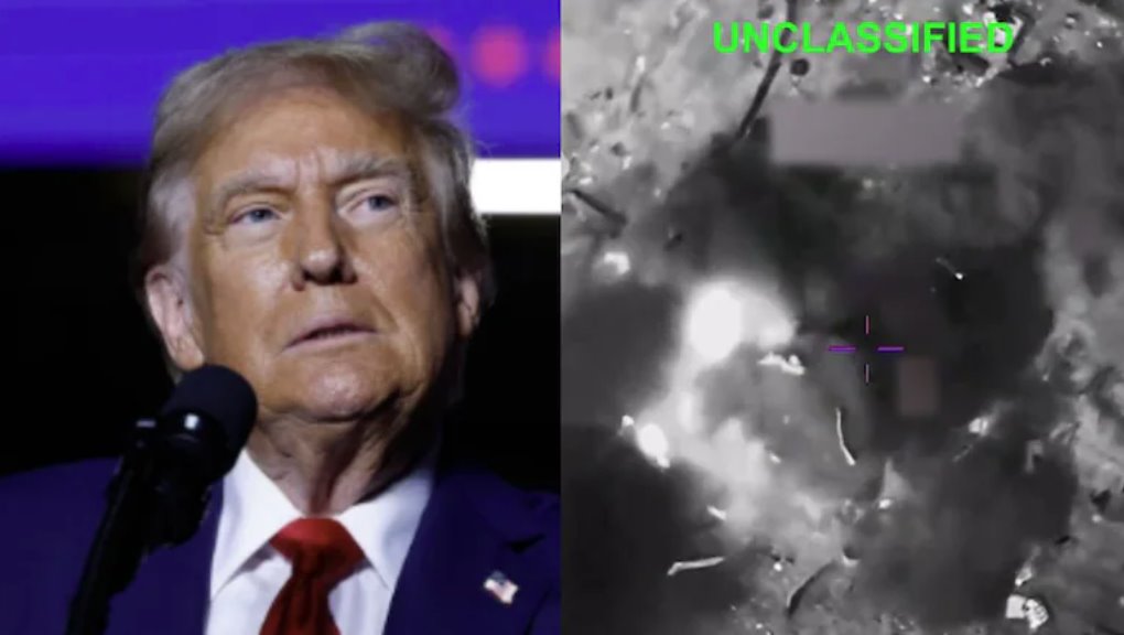 美軍公布伊朗空襲視頻 哈梅內(nèi)伊在美國(guó)空襲中喪生