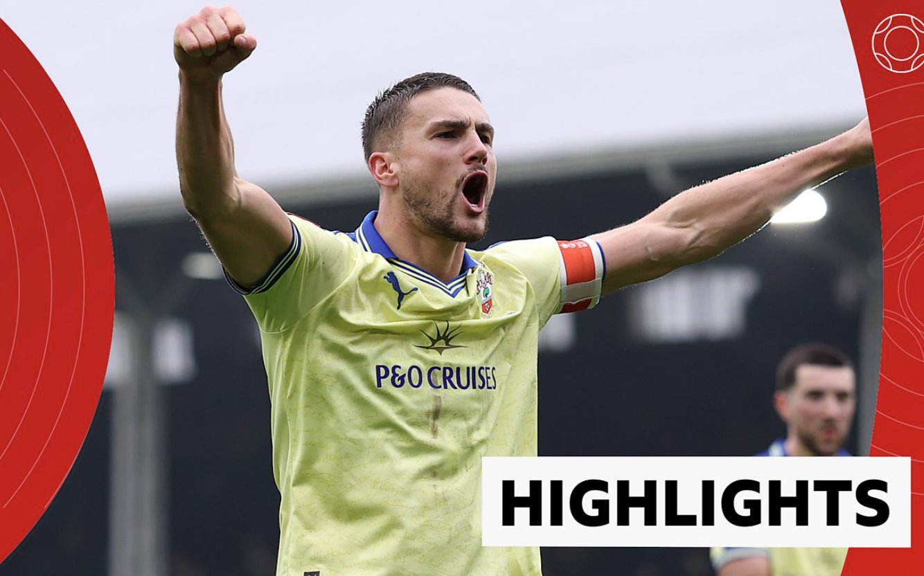 斯圖爾特在傷停補時階段的點球幫助南安普頓晉級足總杯四分之一決賽